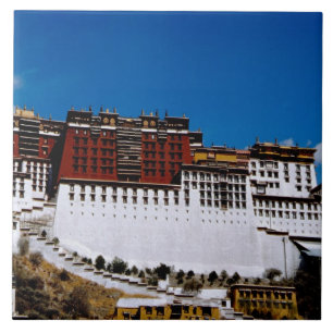 Asien, Tibet, Lhasa, Potala Palace alias Red 2 Fliese