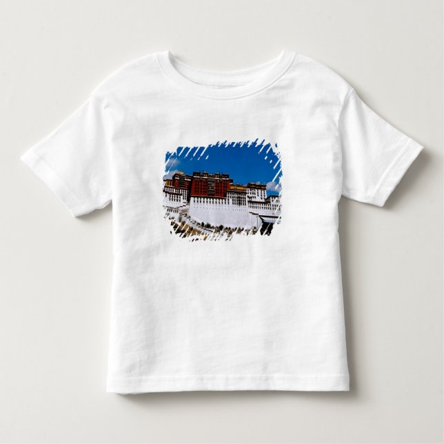 Asien, Tibet, Lhasa, Potala Palace alias Red 2 Kleinkind T-shirt (Vorderseite)