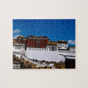 Asien, Tibet, Lhasa, Potala Palace alias Red 2 Puzzle