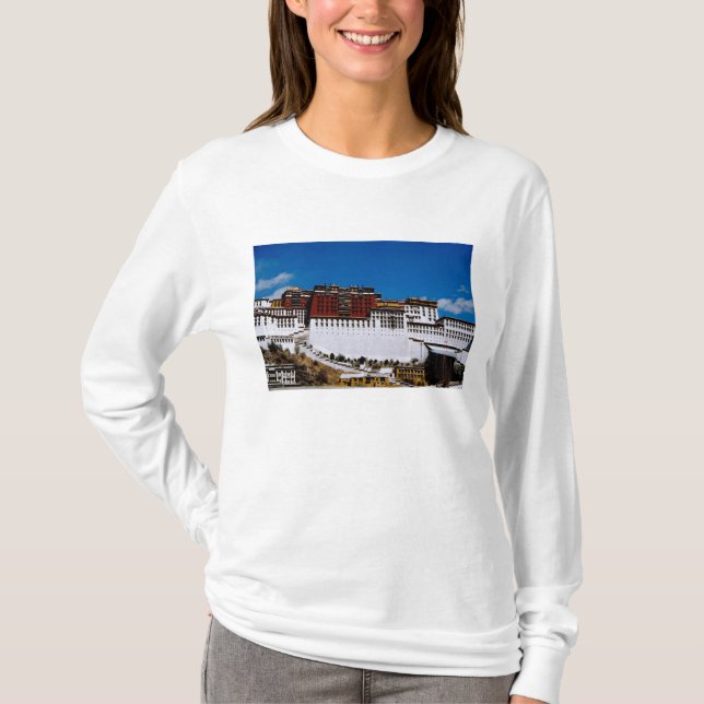 Asien, Tibet, Lhasa, Potala Palace alias Red 2 T-Shirt (Vorderseite)