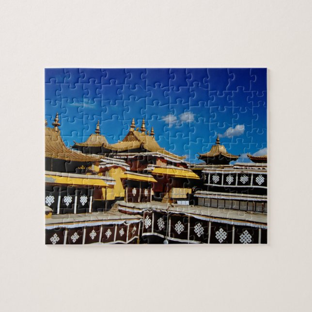 Asien, Tibet, Lhasa, Potala Palace alias Red Puzzle (Horizontal)