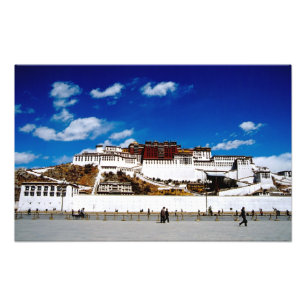 Asien, Tibet, Lhasa, Potala Palace. UNECSO Fotodruck