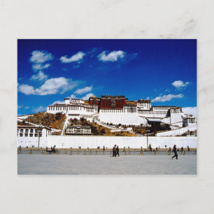 Asien, Tibet, Lhasa, Potala Palace. UNECSO Postkarte