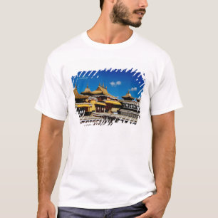 Asien, Tibet, Lhasa, Potala-Palast aka Rot T-Shirt