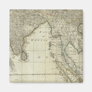 Asien und seine Inseln Magnet