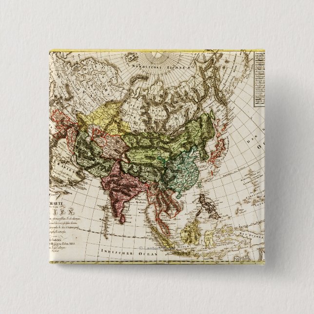 AsienPanoramakarte Asien 7 Button (Vorderseite)