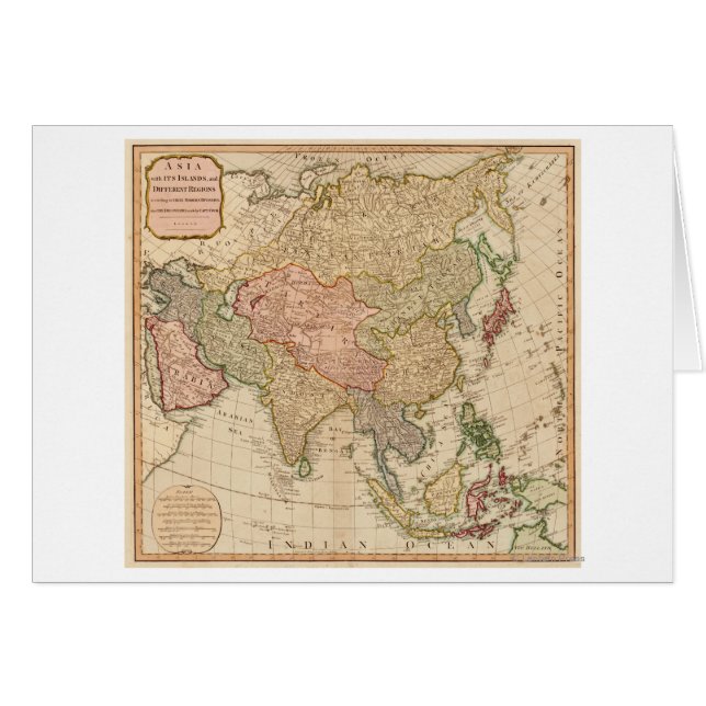 AsienPanoramakarteAsien (Vorderseite (Horizontal))