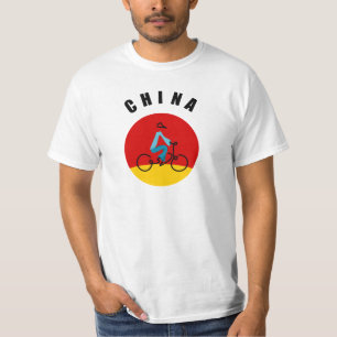 Asienradfahrer-Shirt T-Shirt