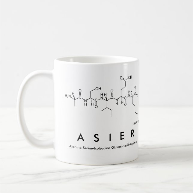 Asier Peptidname Tasse (Links)