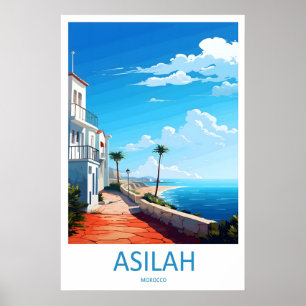 Asilah Reise Druck Wandkunst Asilah Wandbehang Poster