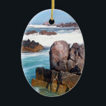 Asilomar Beach, Monterey, California, USA Keramikornament<br><div class="desc">Asilomar Beach,  Monterey,  California,  USA</div>