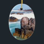 Asilomar Beach, Monterey, California, USA Keramikornament<br><div class="desc">Asilomar Beach,  Monterey,  California,  USA</div>
