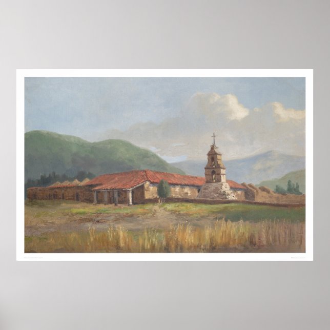 Asistencia de San Antonio de Pala (1322) Poster (Vorne)