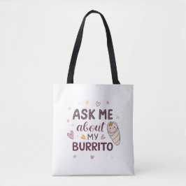 Ask Me About My Burrito Cute Baby Art