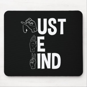 ASL Alphabet American Sing Language ASL Teacher Ju Mousepad