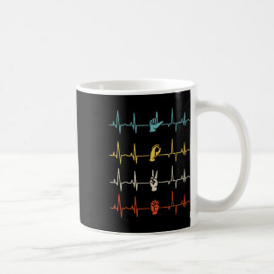Asl Alphabet Amerikanische Gebärdensprache Asl-Leh Kaffeetasse