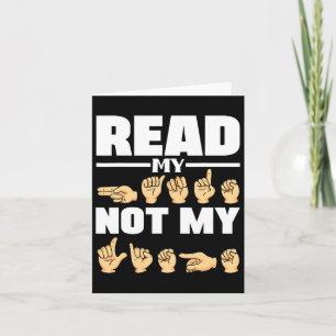 Asl Alphabet Amerikanische Gebärdensprache Asl Leh Karte