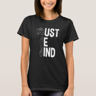 Asl Alphabet Amerikanische Gebärdensprache Asl Leh T-Shirt