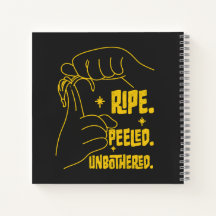 ASL-Bananendesign - Reif, Geschält, Unbekümmert  