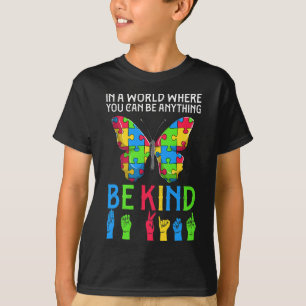 ASL Be Kind s1 ASL American Sign Language T-Shirt