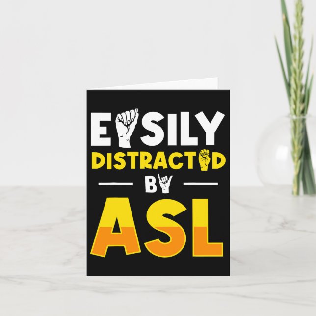 Asl Deaf Awareness and Sign Language 3 Karte (Vorderseite)