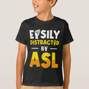 ASL Deaf Awareness und Gebärdensprache 3 T-Shirt