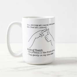 ASL Design - Rule of Thumb Kaffeetasse