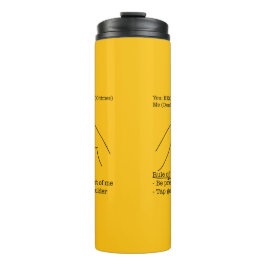 ASL Design - Rule of Thumb Thermosbecher