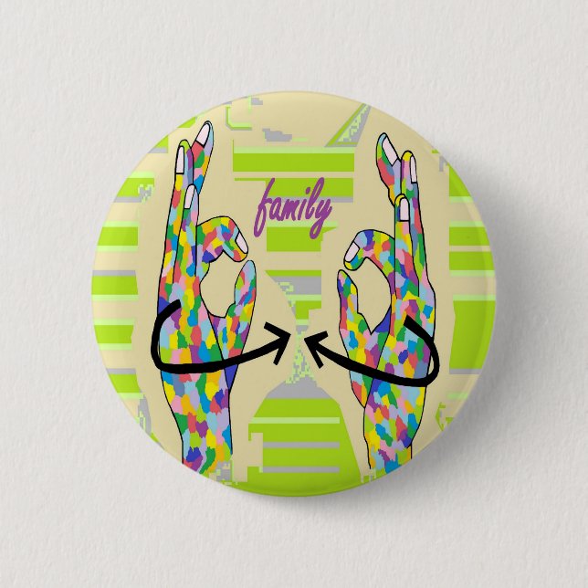 ASL-FAMILIE BUTTON (Vorderseite)