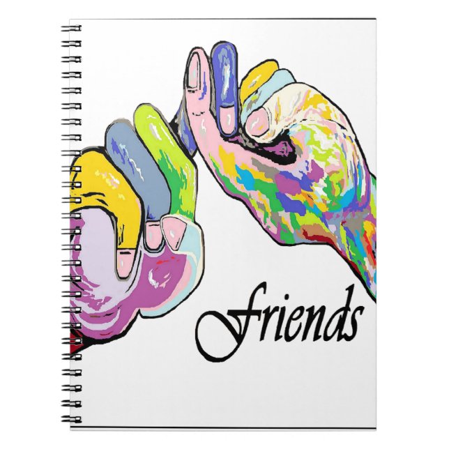 Asl-Freunde Notizblock (Vorderseite)