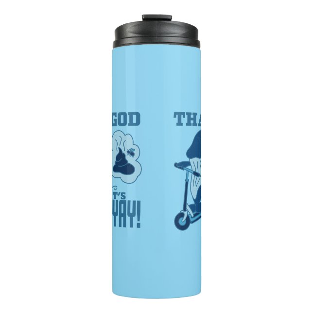 ASL Friday Design - Thank God It’s Friyay!  Thermosbecher (Vorderseite)