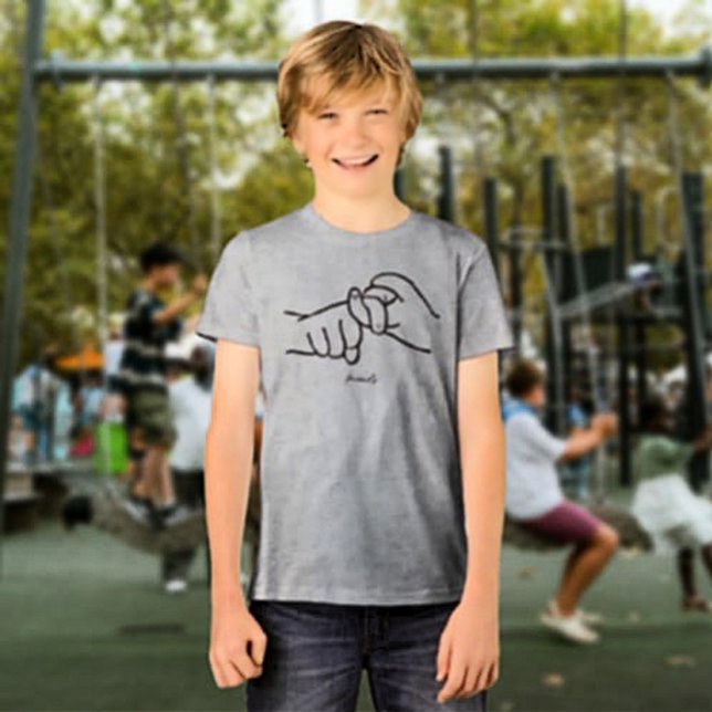 ASL Friends Kids T - Shirt - Freundschaft (Von Creator hochgeladen)