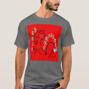 ASL Frohe Weihnachten T-Shirt