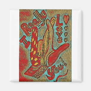 ASL Funky I WIRKLICH Liebe Magnet