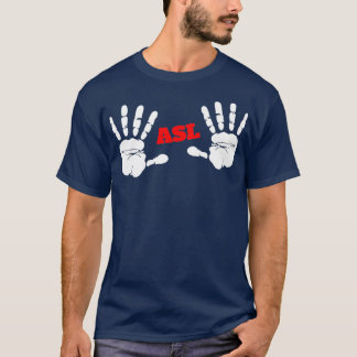 ASL-Handdrucke 1 T-Shirt