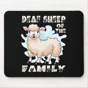 ASL-Handgeste Handschrift Sprache Hörverlust A Mousepad