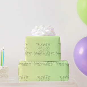 ASL Happy Birthday /Hand Signature and Finger Rech Geschenkpapier