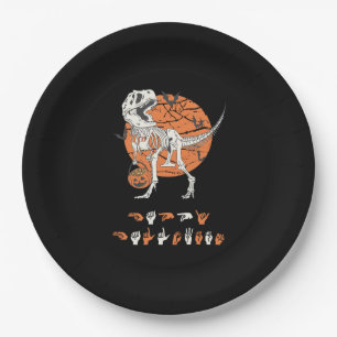 ASL Happy Halloween III - Niedliche Spooky-Saison Pappteller