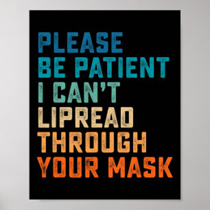 ASL-Hörbehinderung Poster