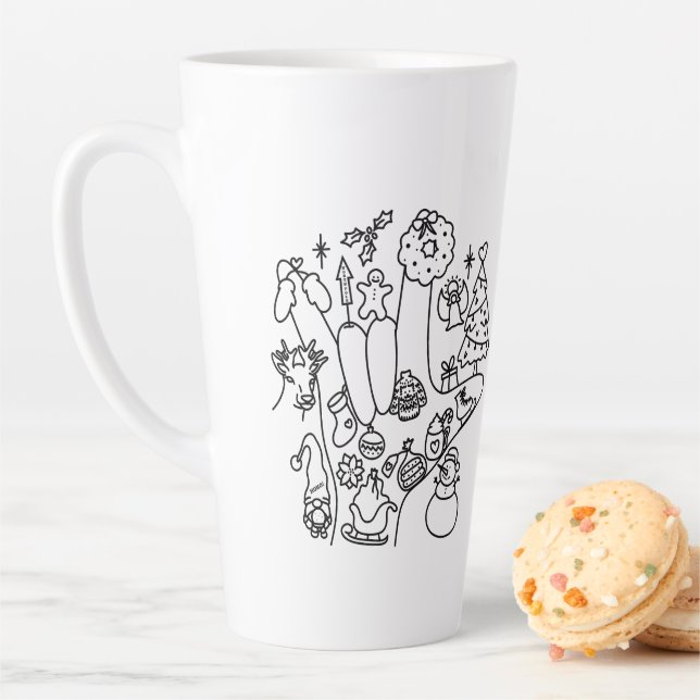 ASL ILY – Winter Vibes  Milchtasse (Beispiel)