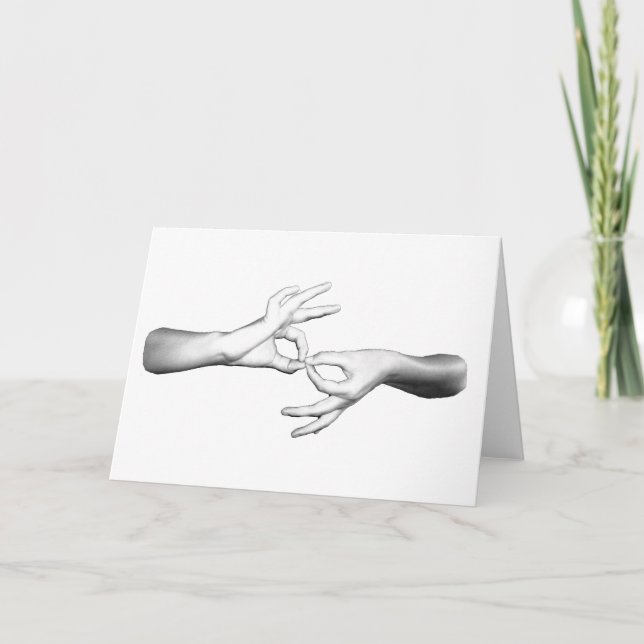 Asl-Interpret Karte (Vorderseite)