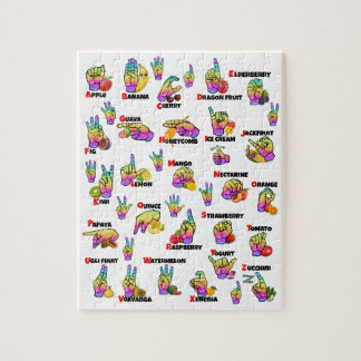 ASL Learning – Alphabet & Numbers Puzzle