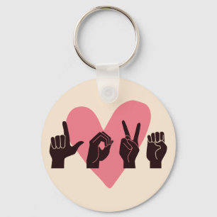 ASL Liebe IV - Valentinstag Schlüsselanhänger