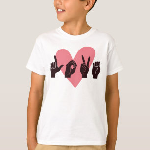 ASL Liebe IV - Valentinstag T-Shirt