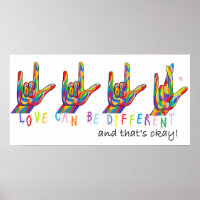 ASL-Liebe kann unterschiedlich sein