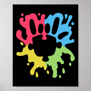 ASL Liebe Signieren Non-verbal Autismus Unterstütz Poster