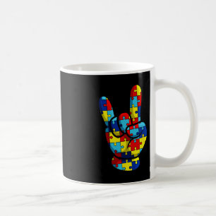 ASL Liebe Signing Language Autismus Awareness Supp Kaffeetasse