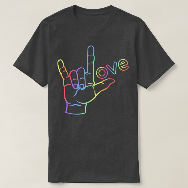 ASL Love 12 T-Shirt (Design vorne)