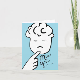 ASL Miss You! Karte