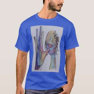 ASL Mutter in Denim Colors T-Shirt